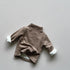 Children's Velvet Backing Shirt Half High Neck Thickened Warm Joker Top